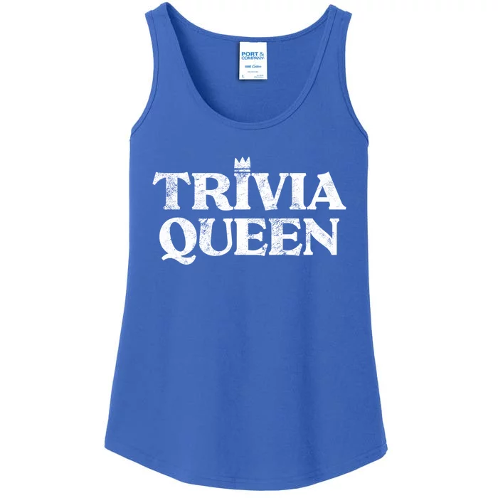 Trivia Queen Ladies Trivia Night Winner Game Prize For Champ Great Gift Ladies Essential Tank