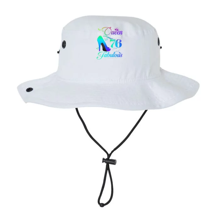 This Queen Makes 76 Look Fabulous 76th Birthday Gift Pumps Legacy Cool Fit Booney Bucket Hat