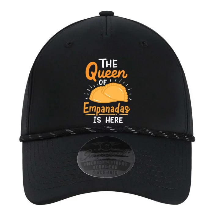 The Queen Of Empanadas Is Here Funny For Lover Food Gift Performance The Dyno Cap