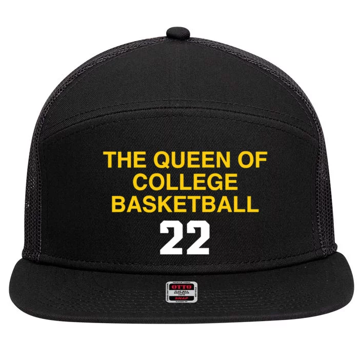 The Queen Of College Basketball 22 7 Panel Mesh Trucker Snapback Hat