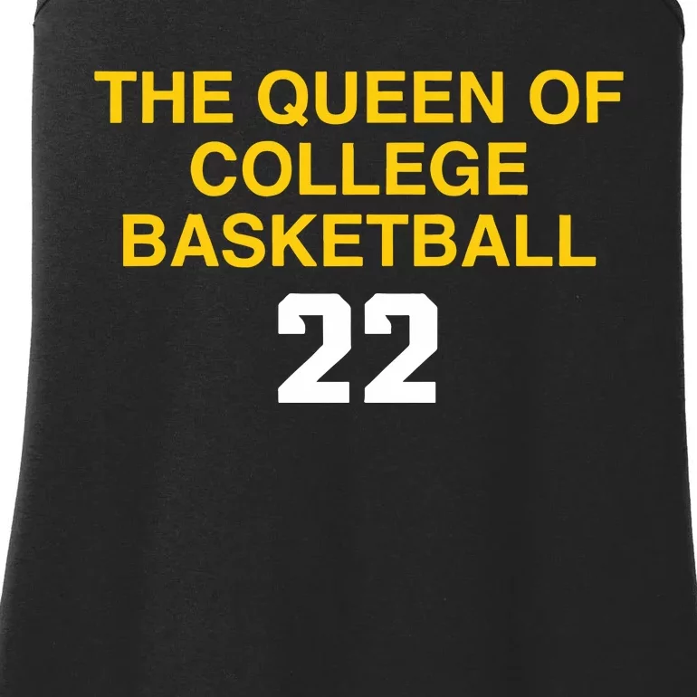 The Queen Of College Basketball 22 Ladies Essential Tank