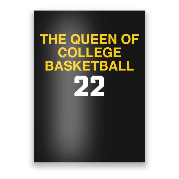 The Queen Of College Basketball 22 Poster