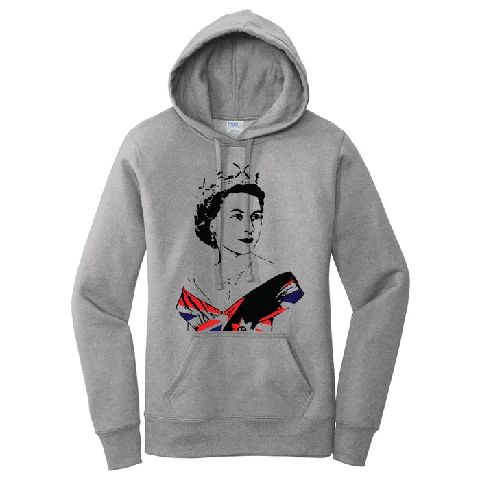 The Queens Platinum Jubilee 2022 Queen Elizabeth II Platinum Jubilee Women's Pullover Hoodie