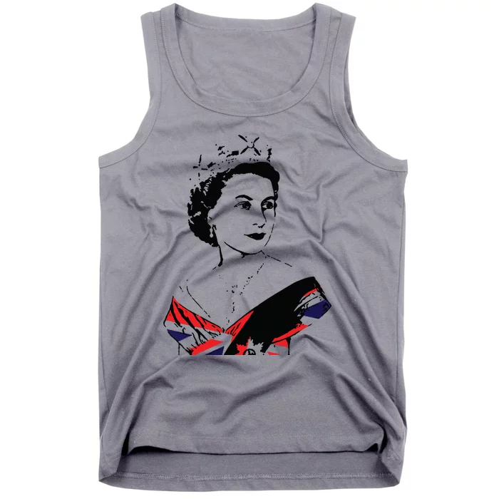 The Queens Platinum Jubilee 2022 Queen Elizabeth II Platinum Jubilee Tank Top