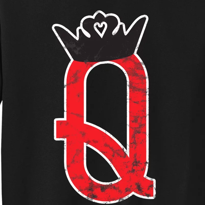 The Queen | Playing Card Poker Sweatshirt