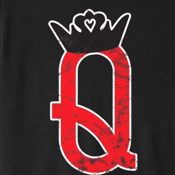 The Queen | Playing Card Poker ChromaSoft Performance T-Shirt