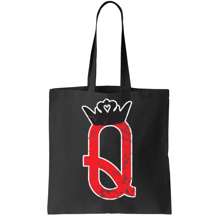 The Queen | Playing Card Poker Tote Bag