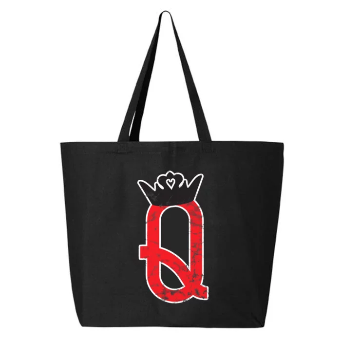 The Queen | Playing Card Poker 25L Jumbo Tote