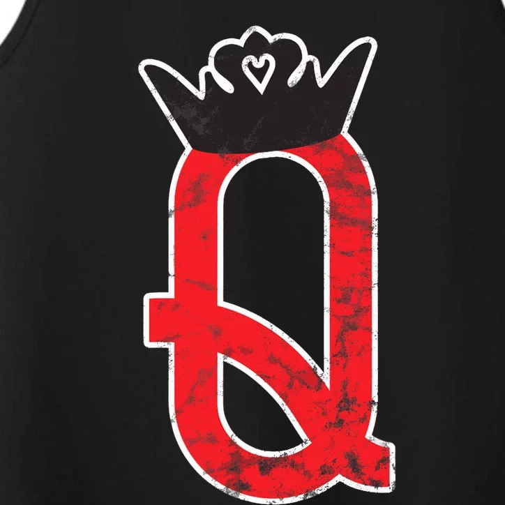 The Queen | Playing Card Poker Performance Tank