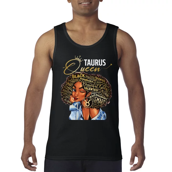 Taurus Queen Sweet As Candy Birthday Gift For Black Wo Tank Top