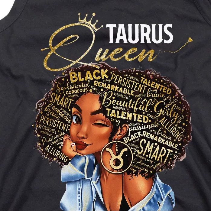 Taurus Queen Sweet As Candy Birthday Gift For Black Wo Tank Top