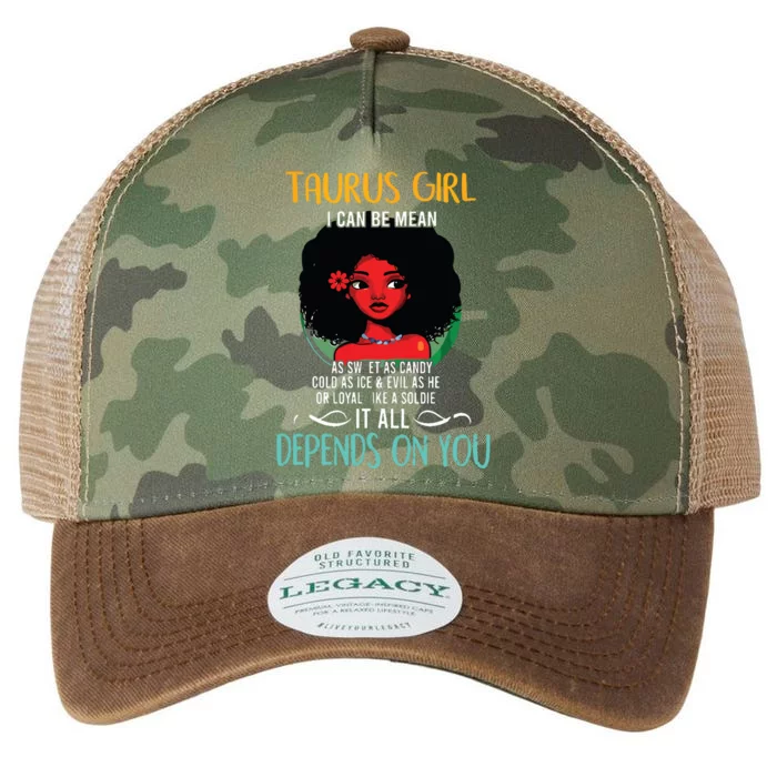 Taurus Queen Sweet As Candy Birthday Gift For Black Women Legacy Tie Dye Trucker Hat