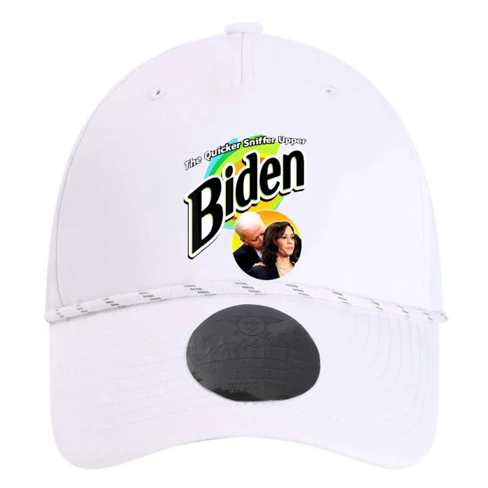 The Quicker Sniffer Upper Cute Gift Anti Biden Cute Gift Pro Trump Funny Great G Performance The Dyno Cap