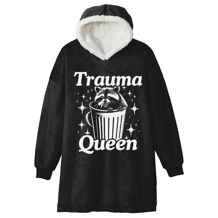 Trauma Queen Hooded Wearable Blanket