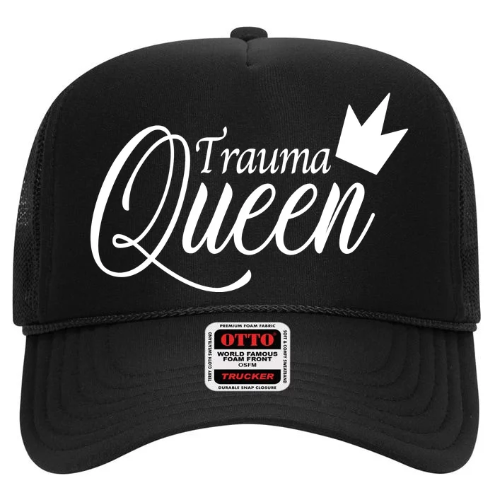 Trauma Queen High Crown Mesh Trucker Hat