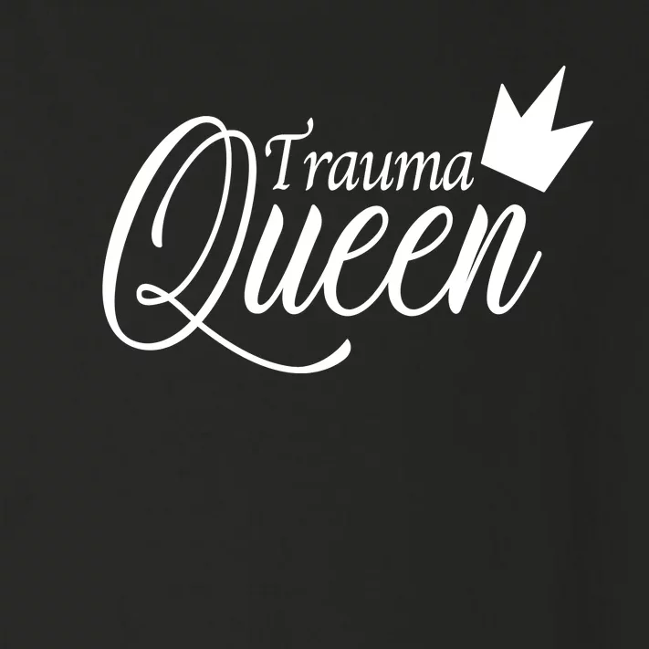 Trauma Queen Toddler Long Sleeve Shirt