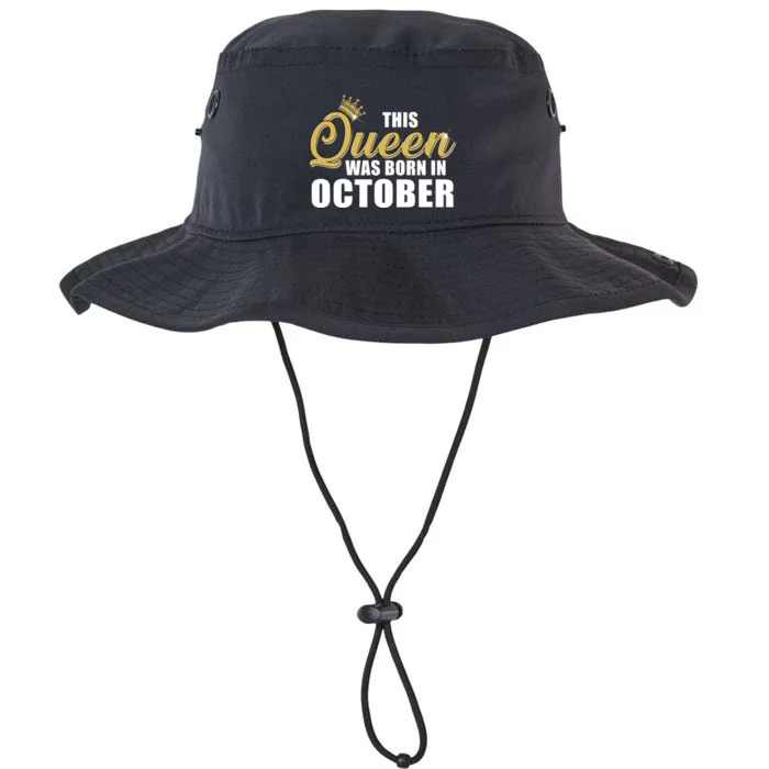 This Queen Was Born In October Legacy Cool Fit Booney Bucket Hat