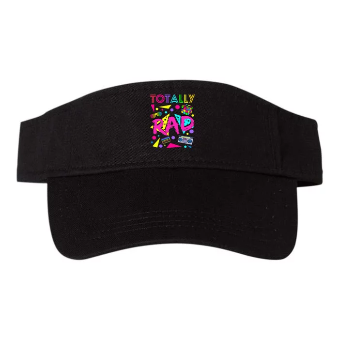 Totally Rad 1980s Vintage Eighties Party Valucap Bio-Washed Visor