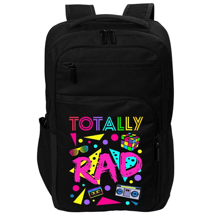 Totally Rad 1980s Vintage Eighties Costume Party Impact Tech Backpack