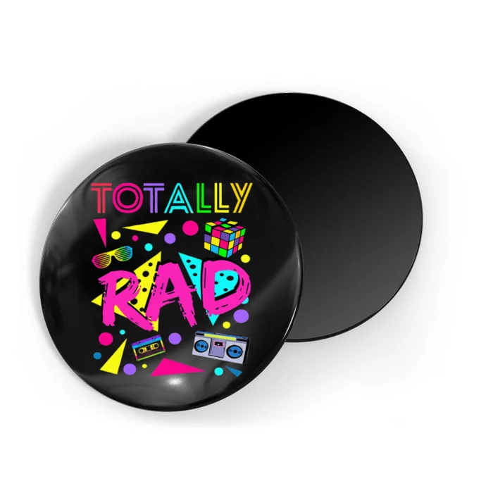 Totally Rad 1980s Vintage Eighties Costume Party Magnet