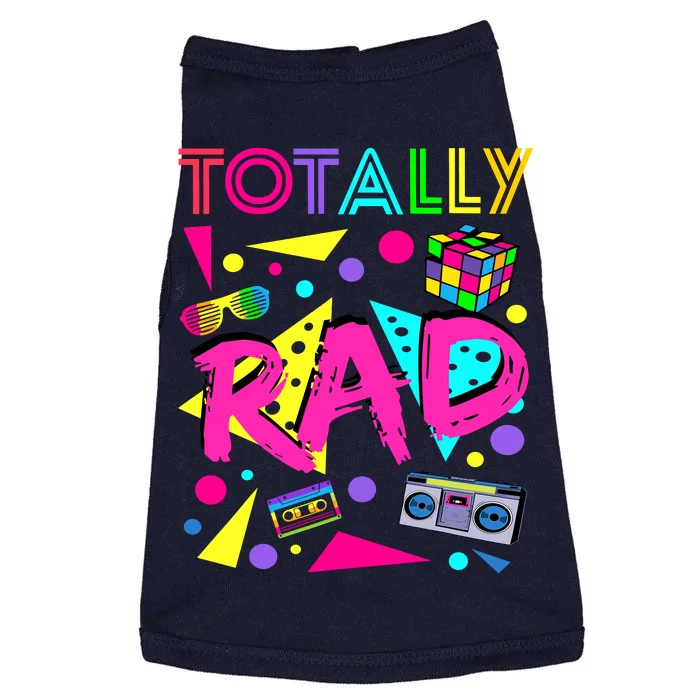 Totally Rad 1980s Vintage Eighties Costume Party Doggie Tank