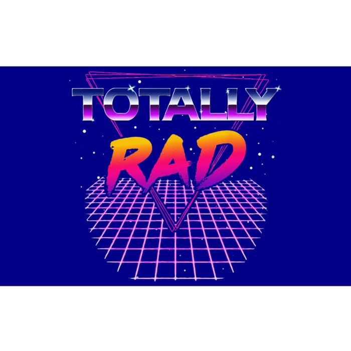 Totally Rad 1980s Halloween Costume 80s Grid Outer Space Bumper Sticker