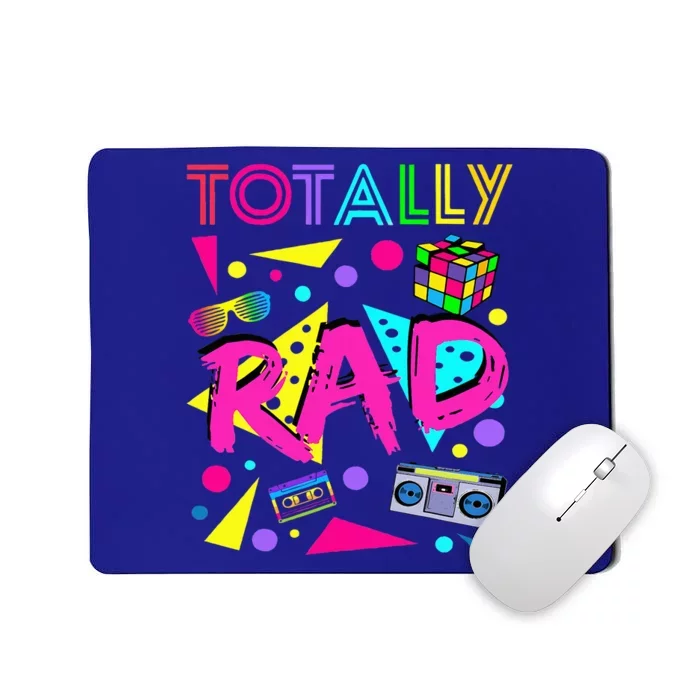 Totally Rad 1980s Vintage Eighties Costume Party Mousepad