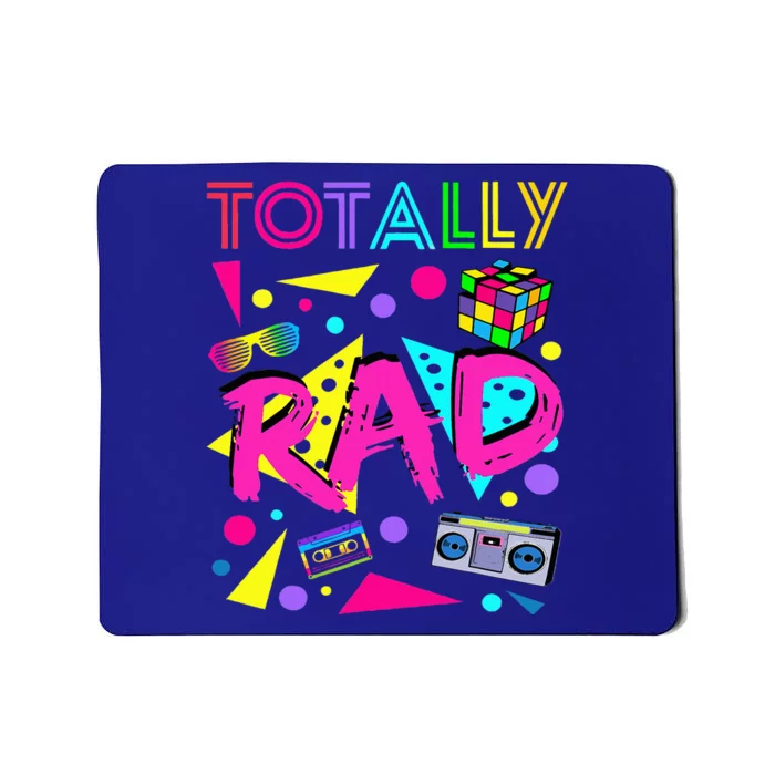 Totally Rad 1980s Vintage Eighties Costume Party Mousepad