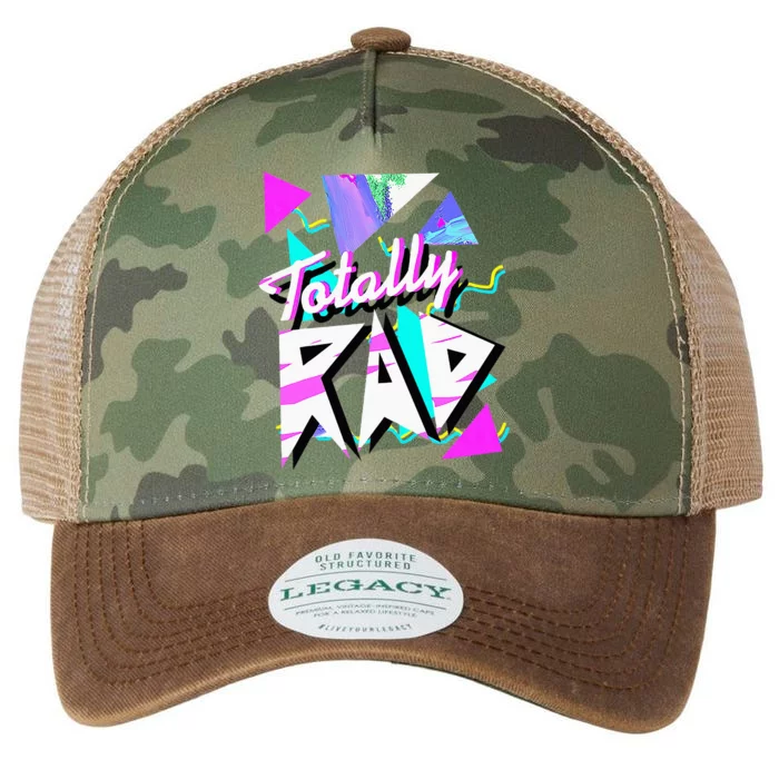 Totally Rad 1980s Vintage Eighties Costume Party Funny 80S Legacy Tie Dye Trucker Hat