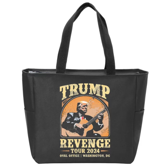 Trump Revenge 2024 Zip Tote Bag