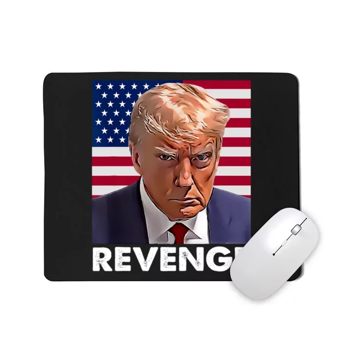 Trump Revenge 2024 Flag Usa Presidential Mousepad