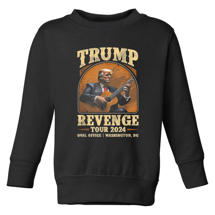 Trump Revenge 2024 Toddler Sweatshirt