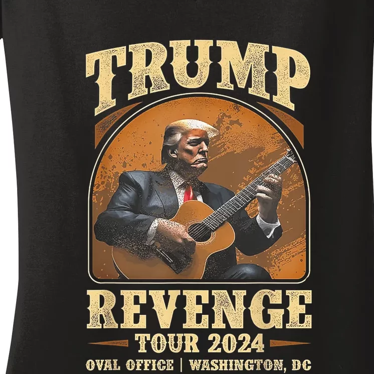 Trump Revenge 2024 Women's V-Neck T-Shirt