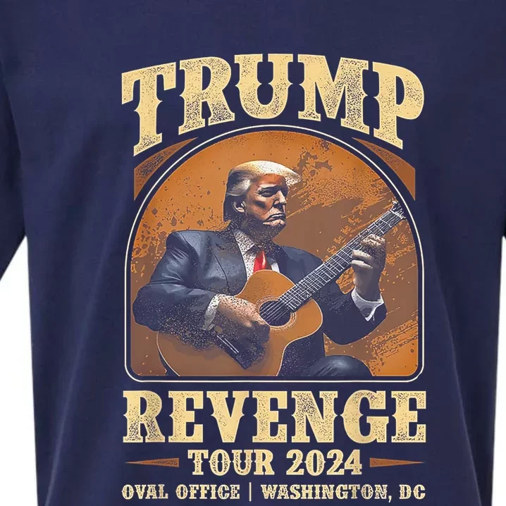 Trump Revenge 2024 Sueded Cloud Jersey T-Shirt