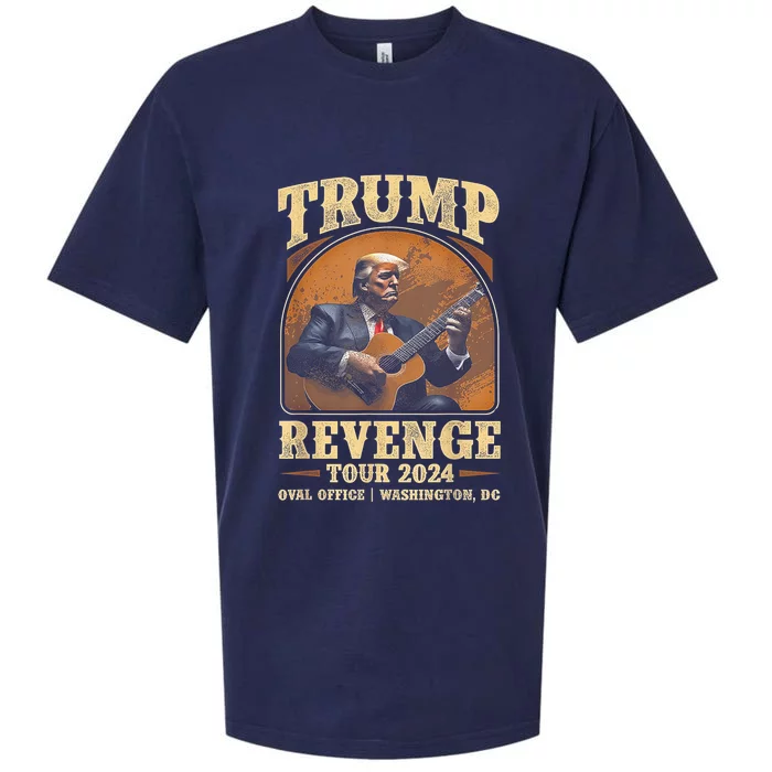 Trump Revenge 2024 Sueded Cloud Jersey T-Shirt