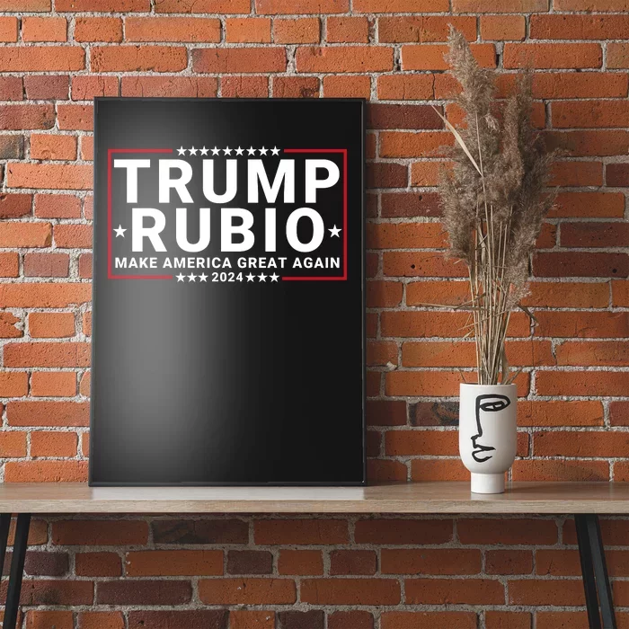 Trump Rubio 2024 Make America Great Again Poster