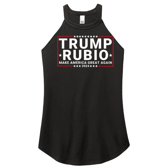 Trump Rubio 2024 Make America Great Again Women’s Perfect Tri Rocker Tank