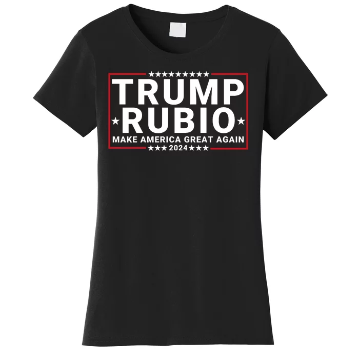 Trump Rubio 2024 Make America Great Again Women's T-Shirt