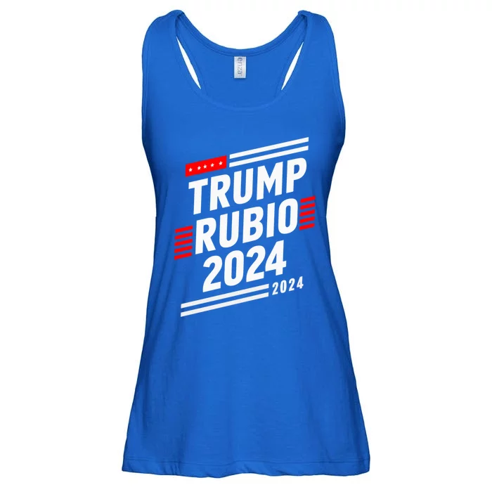 Trump Rubio 2024 Election Donald Trump Rubio 2024 Gift Ladies Essential Flowy Tank