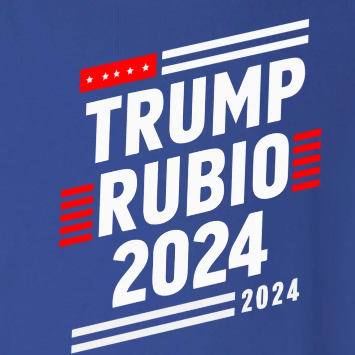 Trump Rubio 2024 Election Donald Trump Rubio 2024 Gift Toddler Long Sleeve Shirt