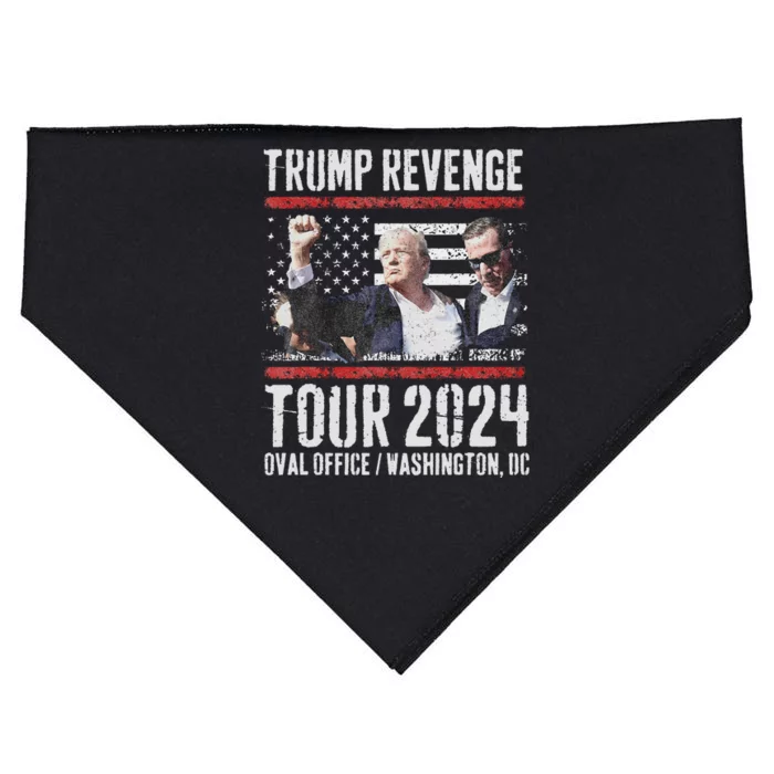 Trump Revenge 2024 USA-Made Doggie Bandana