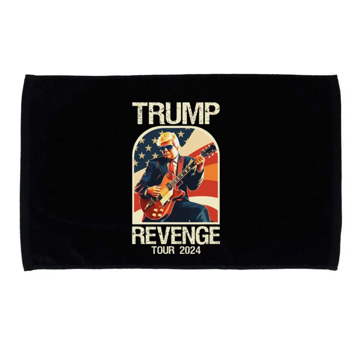 Trump Revenge 2024 Political Statement Microfiber Hand Towel