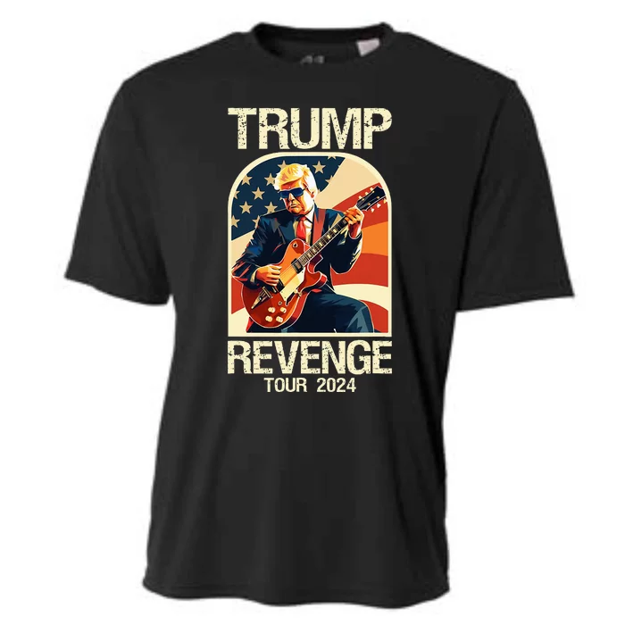 Trump Revenge 2024 Funny Political Election 2024 Cooling Performance Crew T-Shirt