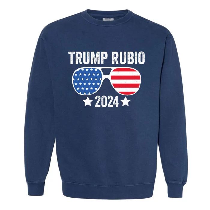 Trump Rubio 2024 Trump 2024 Garment-Dyed Sweatshirt