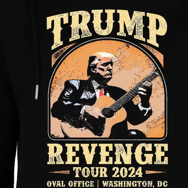 Trump Revenge 2024 Womens Funnel Neck Pullover Hood