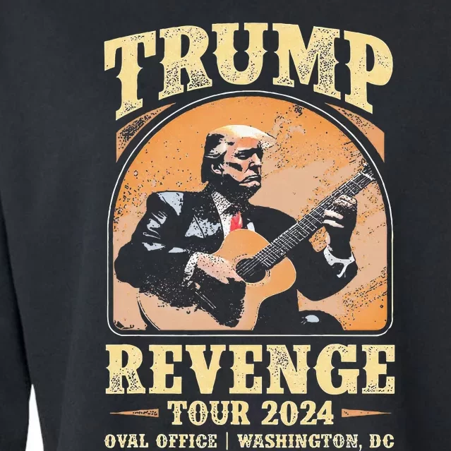 Trump Revenge 2024 Cropped Pullover Crew