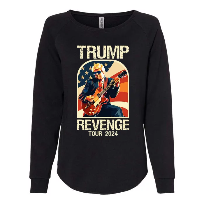 Trump Revenge 2024 Funny Political Election 2024 Womens California Wash Sweatshirt