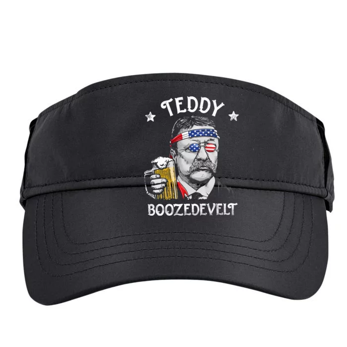 Theodore Roosevelt 4th Of July Adult Drive Performance Visor