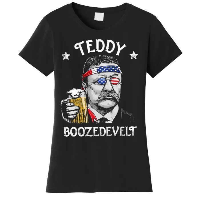 Theodore Roosevelt 4th Of July Women's T-Shirt