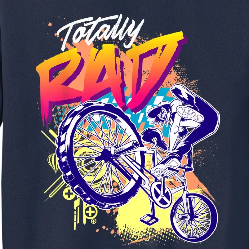 Totally Rad 80s BMX Bike Boy Girl Sweatshirt